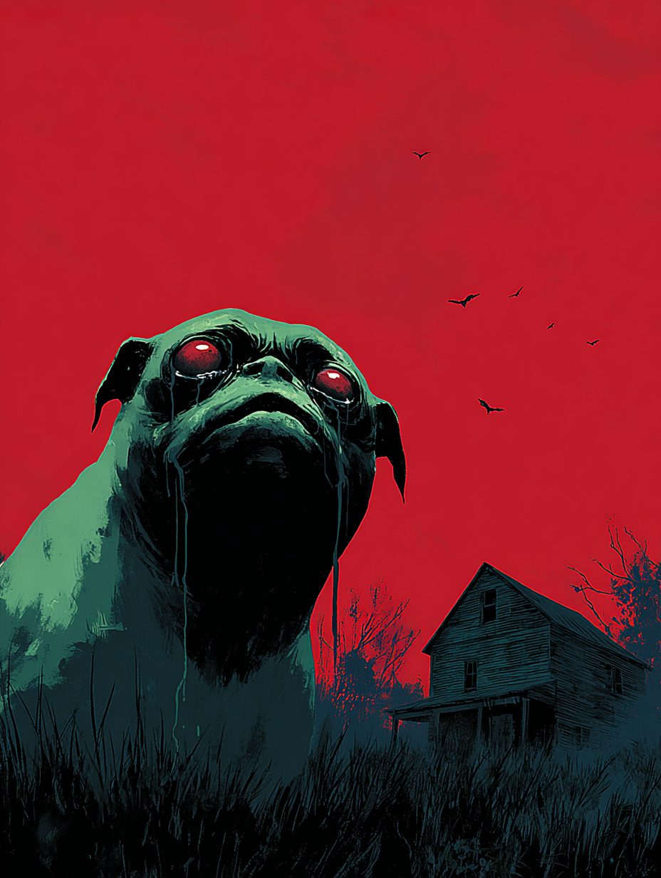 Squonk cryptid artwork